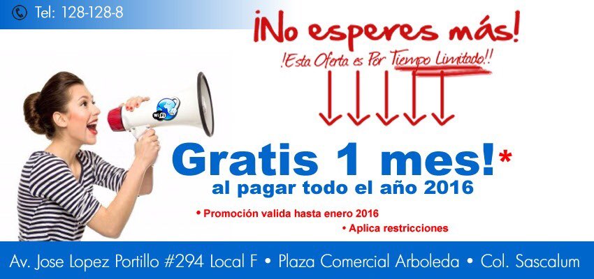 Que esperas? Paga 11 meses y té regalamos uno!