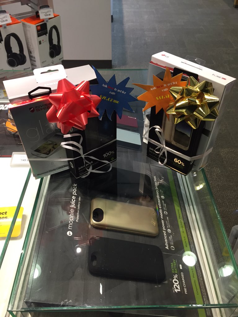 SprintMac's tweet photo. Awesome #Holiday #bundles for your #smartphone @SprintMac #Mophie #LGTones #SamsungGearCircle #ZaggGlass @hbaker077 https://t.co/ddcAYbXysl