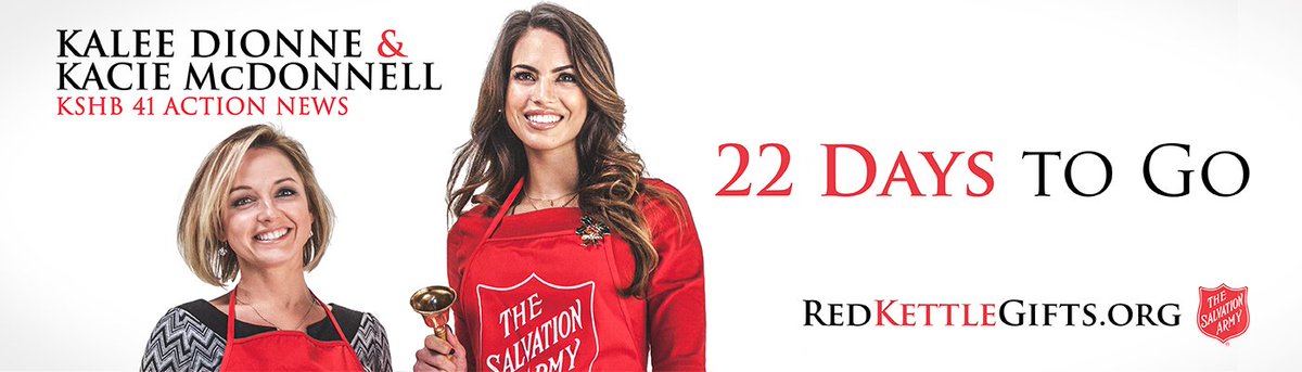 bradycackler's tweet photo. Keep your eyes out for today's billboard for @SalArmyMoKan featuring @KaleeDionne and @KacieMcDonnell 22 days to go! https://t.co/dUb9Xy8Gao