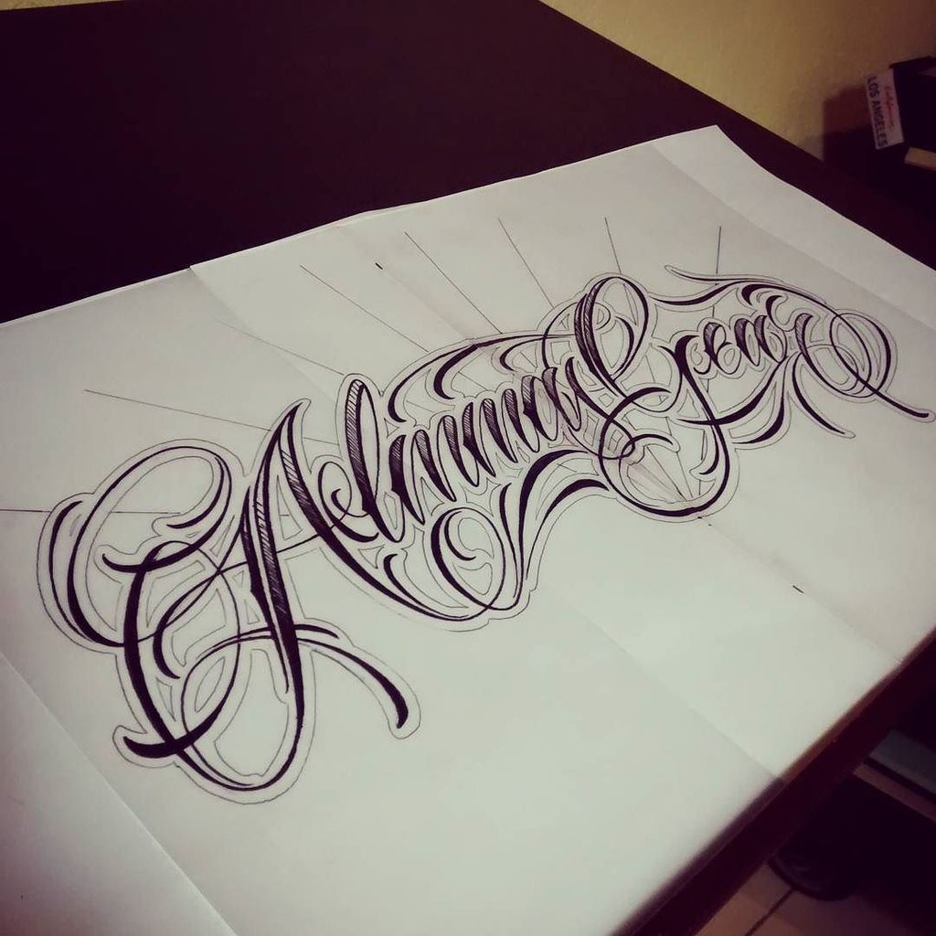 Druthersco's tweet photo. By elbobbyinfame El de mañana :) #lettering #letteringtattoo #cursive #cursivetattoo #handmadefont #font #fineline … https://t.co/VnWAlDL2Xt