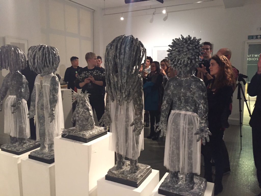 Such a fun and joyous private view! We all love the kids! <a href="/GlobalWaterFund/">Global Water Fund</a> <a href="/AdremGroup/">Adrem Group</a> #FirstThursdays <a href="/FirstThurs/">First Thursdays</a>