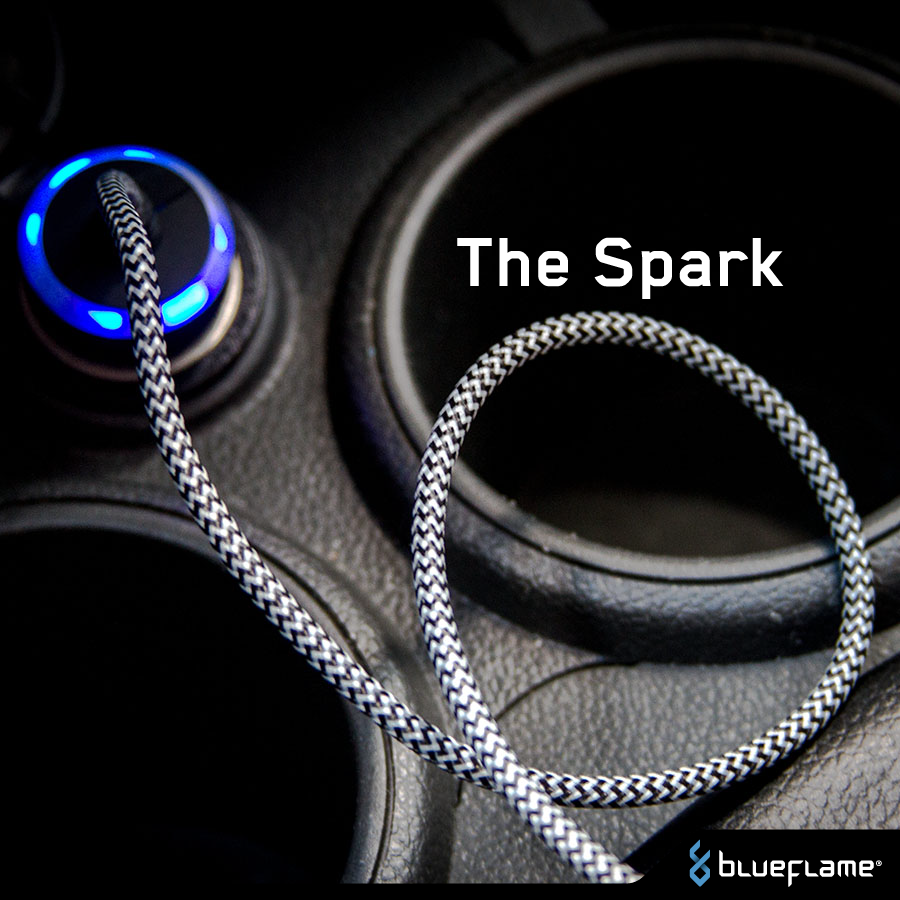 BlueFlameGearLT's tweet photo. La solución perfecta cuando sales de casa sin batería. The Spark es un cargador de alta velocidad para carro. https://t.co/6FmLimRrKe