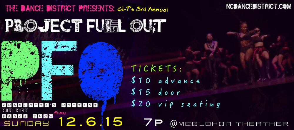 CharlotteNOW's tweet photo. Sunday night is Charlotte’s 3rd Annual #ProjectFULLOUT Got tix ? https://t.co/VSA6odXGk9 #hiphop dance https://t.co/q9AoEerCRY
