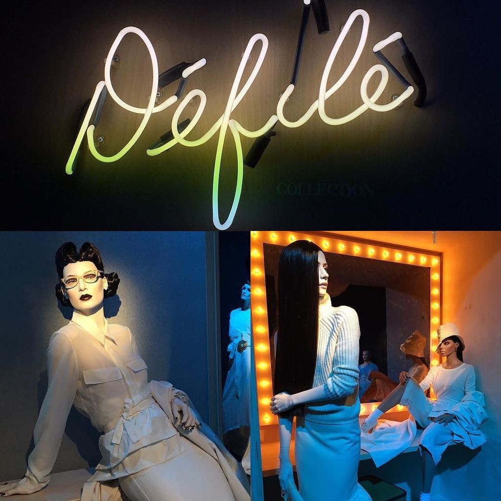 Videofashion's tweet image. Stopped by the opening of the latest #Rootstein #mannequin installation entitled "Défilé"