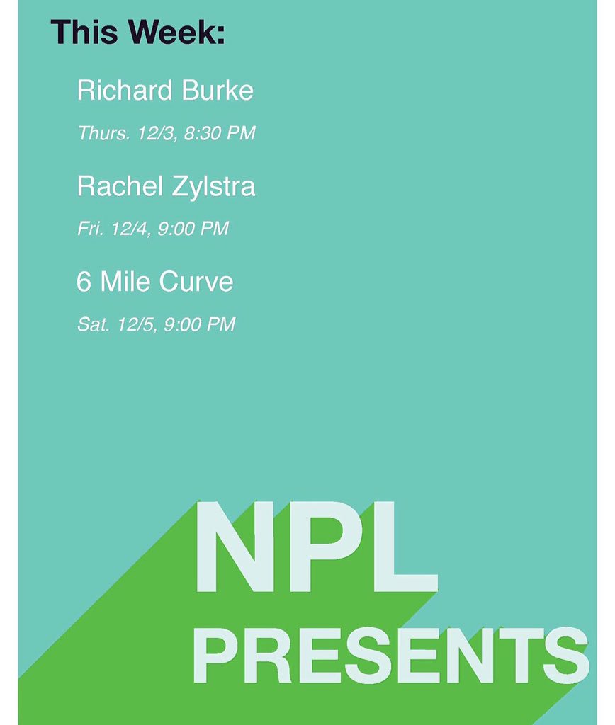 Our line up is posted! Come see Richard Burke tonight at 8:30 pm! Craft beer and wine is waiting for yah!