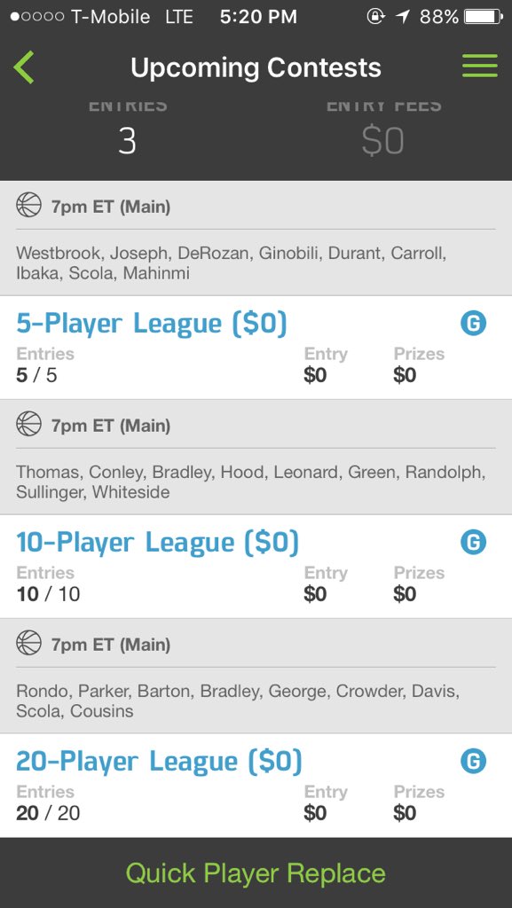 FreeBBCashLineups tweet media