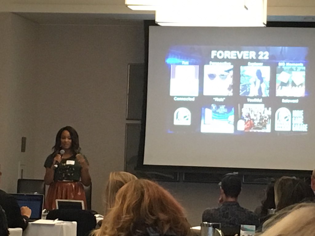 Aerocles's tweet photo. Loving @TanishaBrito's preso at Brand Innovators Challenger Brands! I'm a proud #breakfastdefector https://t.co/GFMWEwF28e