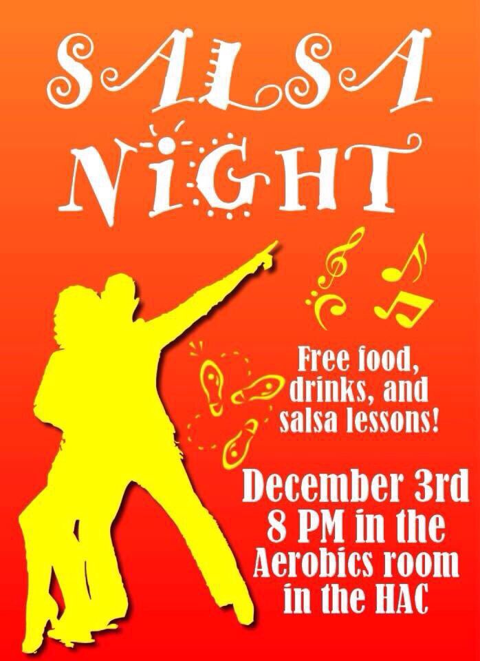MillsapsSBA's tweet photo. Want a good stress-reliever? Join us for some salsa dancing tonight! https://t.co/ABAk3JDYVy