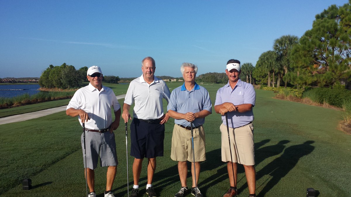 GolfPantherRun's tweet photo. Just another happy 4some!! #hamptongolf #wedoitbest https://t.co/WZS8XJUql9