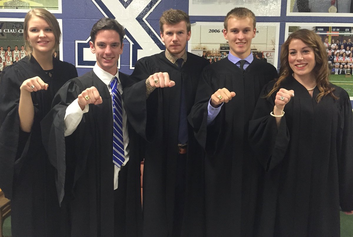 StFXAthletics's tweet photo. Congrats to our StFX cross country X-ring recipients! #hailandhealth #xring @stfxrunner @stfxXC https://t.co/rwZJam4HID