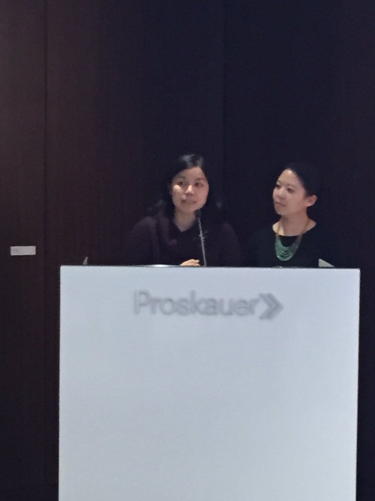 Enjoying the AALAM holiday party and learning about Ricesticks &amp; Tea