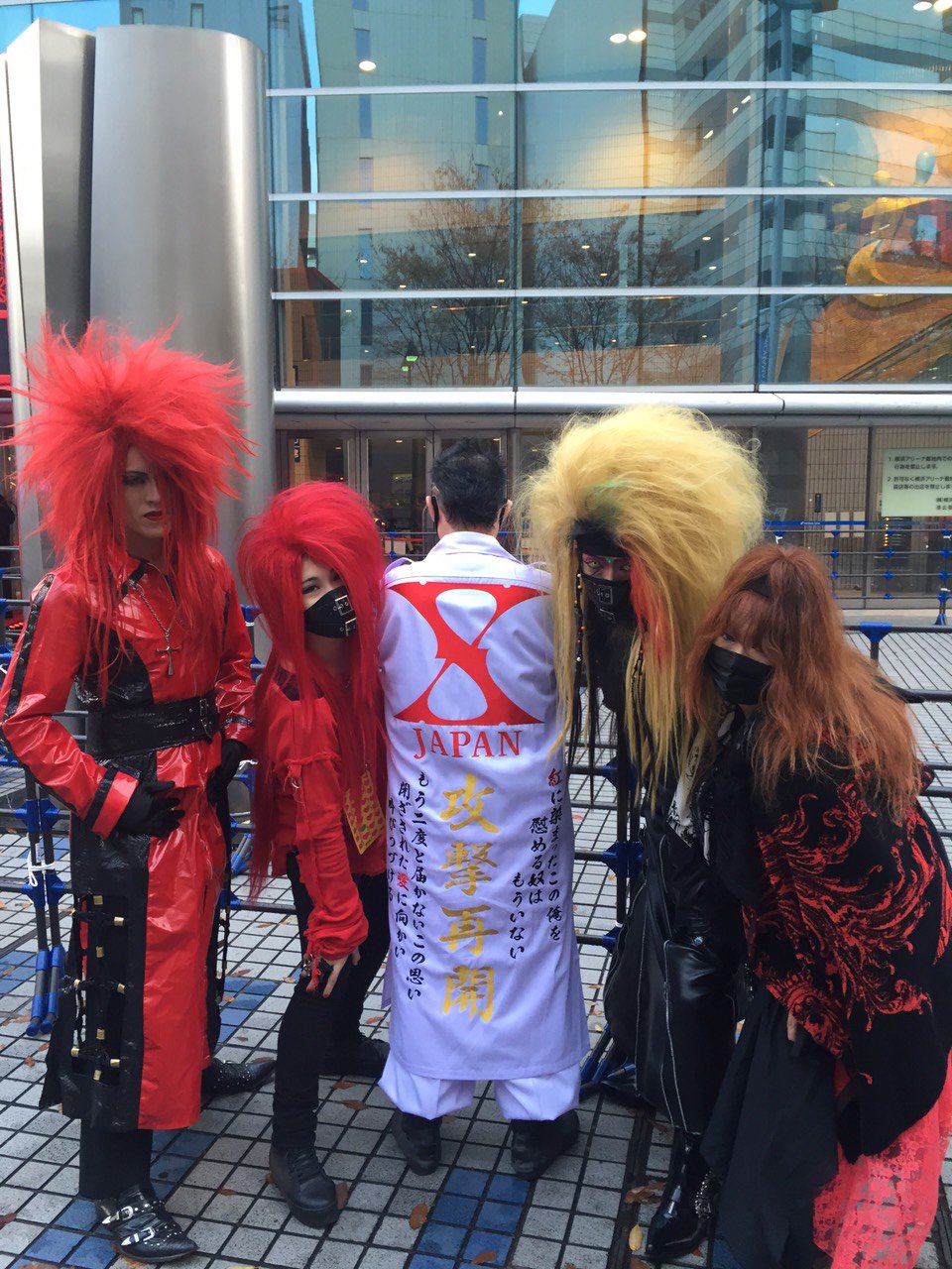コスプレ 無敵腕章付 厚い HIDE 上L下M コスプレ 無敵腕章付 厚い HIDE 上L下M