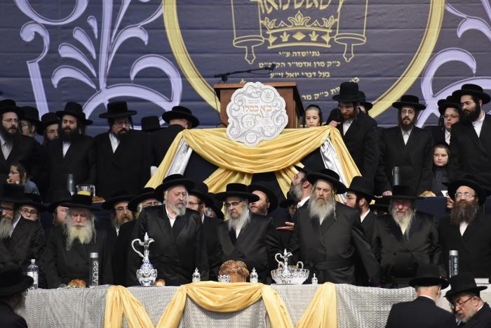 News12 Reports Thousands Satmar Chasidim Attended K"A Kislev In NYS Armory's. Video: tinyurl.com/q6fxpp4 Photos: