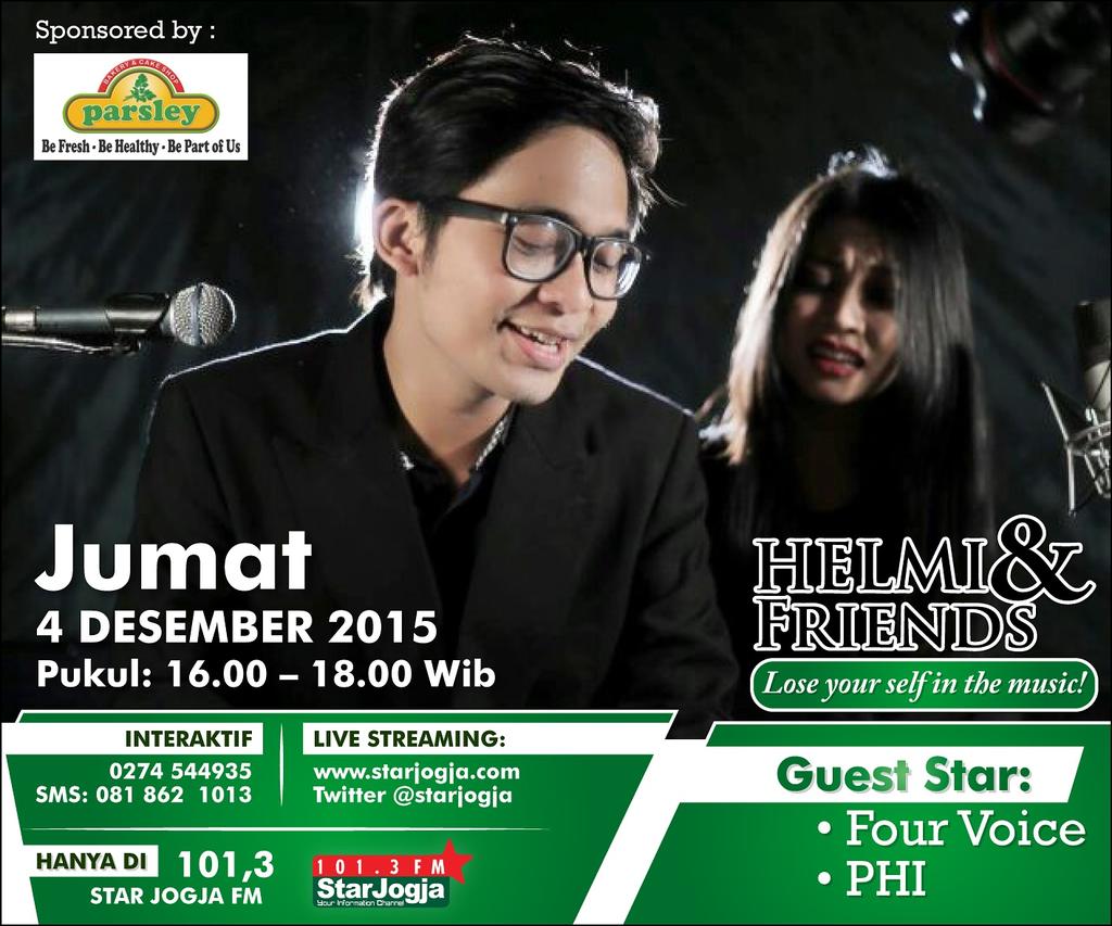 Jogja24Jam's tweet photo. 04/12/15 GS @PhiBand, Four Voices, &amp; pmtrn ini: https://t.co/NpwJBbfyas https://t.co/lZ3HdvhJY8 via @HelmiandFriends
