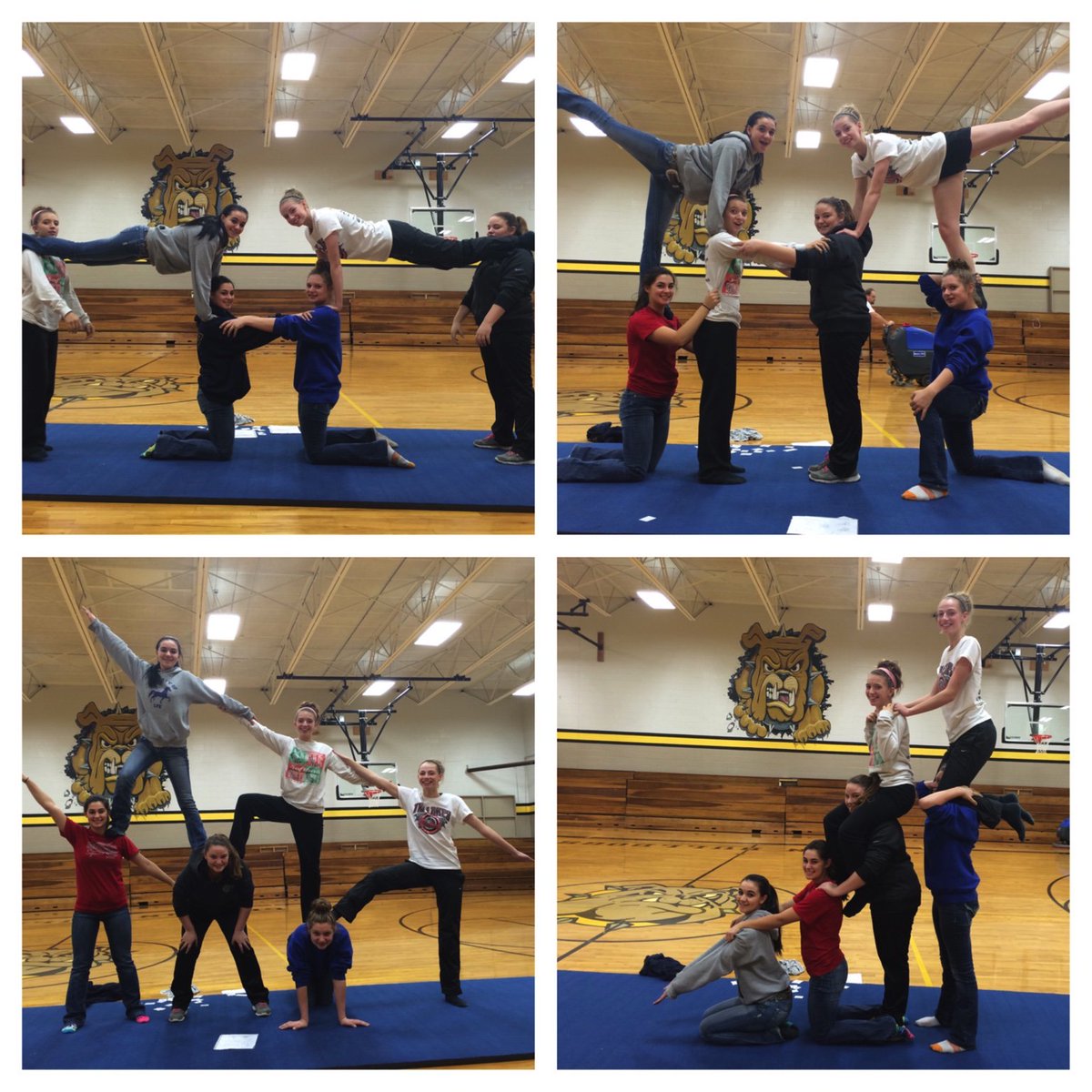 Phys_EdSchwammy's tweet photo. #PBIS fun at #Leeton the bottom left is my favorite #soyouthinkyoucanbalance #leewhat https://t.co/1OY64FQUyy