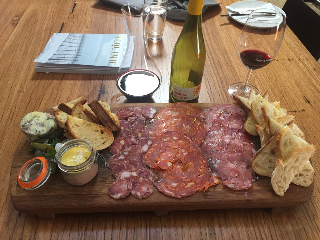 Now that's a charcuterie board. Lunch with my dad at <a href="/Harry_Frankie/">Harry & Frankie</a>