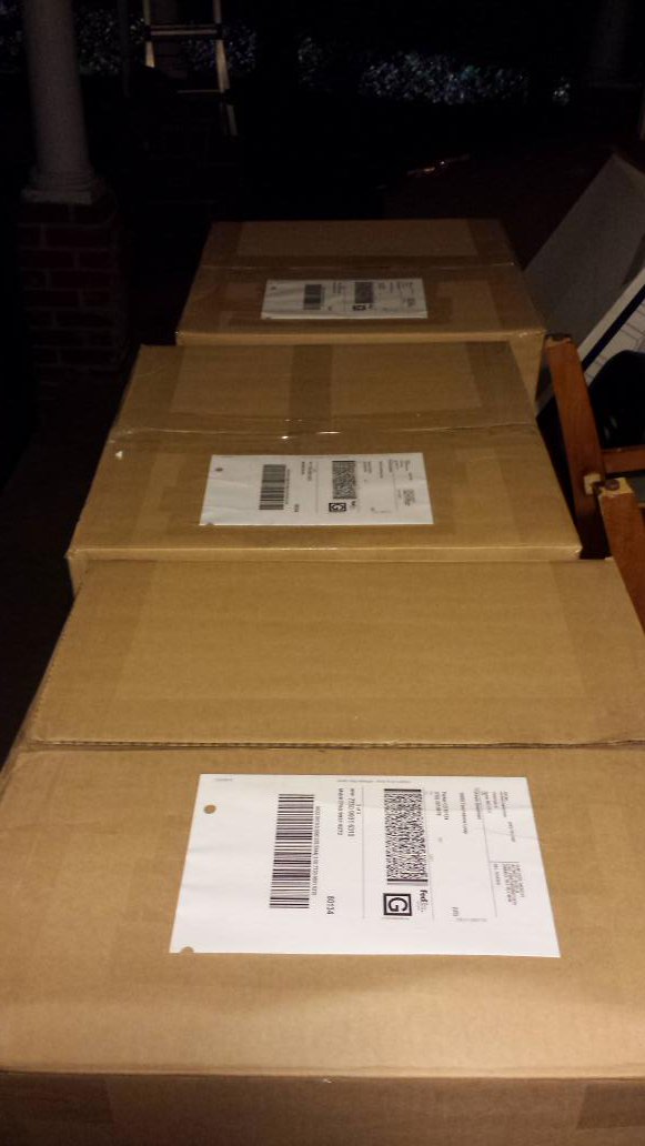 ChamboDesign's tweet photo. Three stools bound for Colorado! #firstsale #goingtoagoodhome https://t.co/MmYXSGg87D