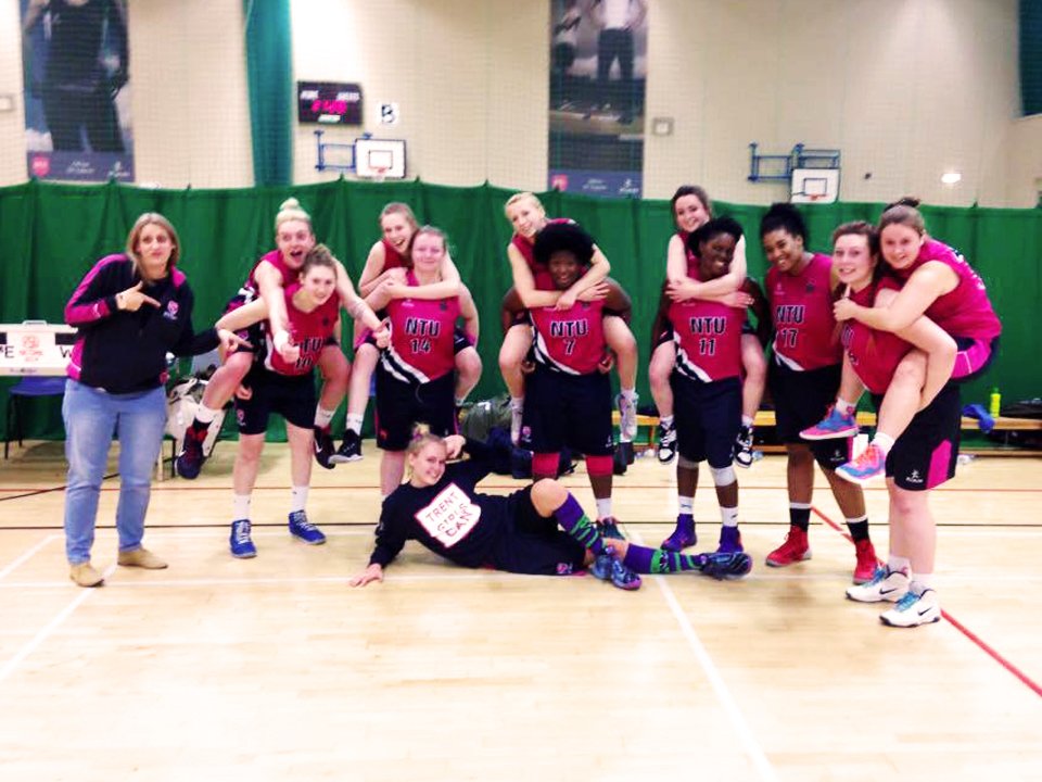 NTU W.Basketball 71-29 win vs Loughb'h! <a href="/TrentBasketball/">NTU Men’s Basketball</a> <a href="/NTUSport/">NTU Sport</a>  <a href="/TrentUni/">Nottingham Trent University</a> #ThisGirlCan #NTUPOTW #TrentGirlsCan