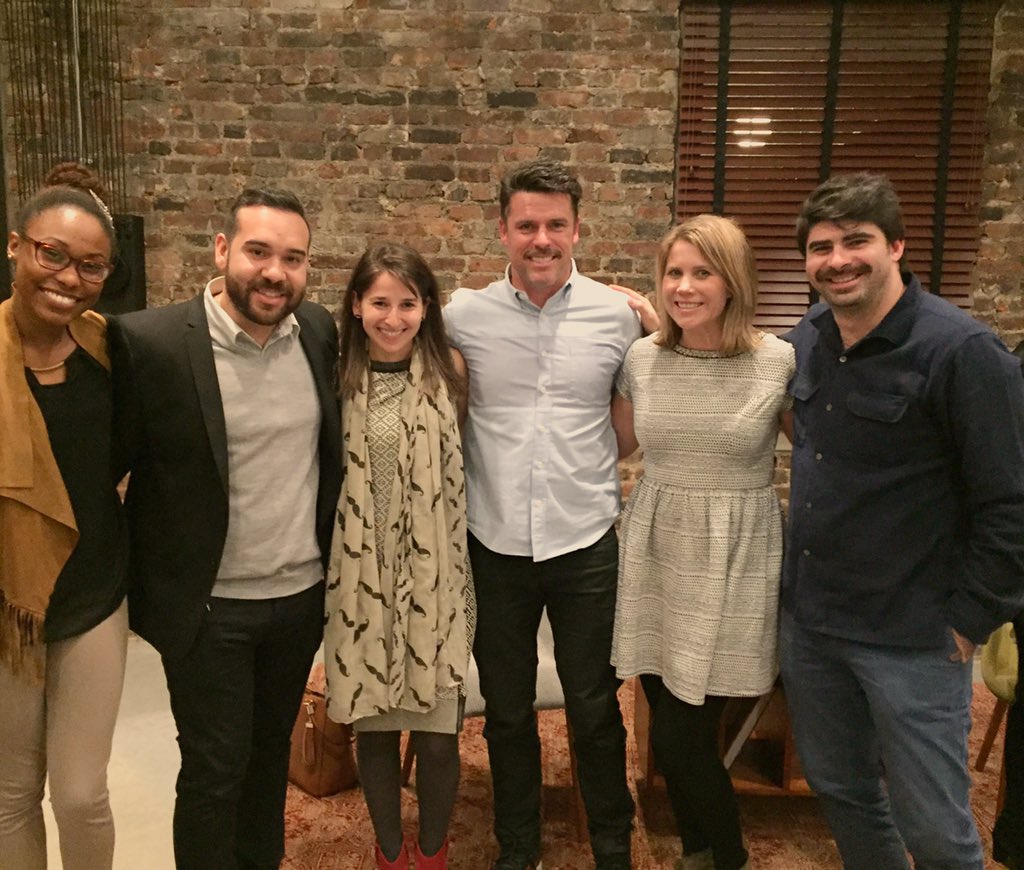 MenOfTechnology's tweet photo. Great chat with @Movember CEO @adamgarone with @theguildagency and @Kennyzimlinghau #sexymenoftech https://t.co/JlsLGVVVZt