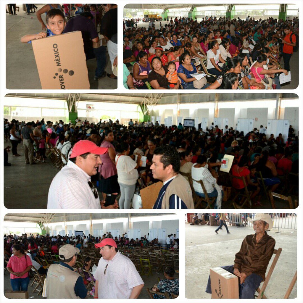 OznerolPacheco's tweet image. Supervisión de la atención a beneficiarios de televisiones digitales en Carmen @EPN @JoseAMeadeK @alitomorenoc