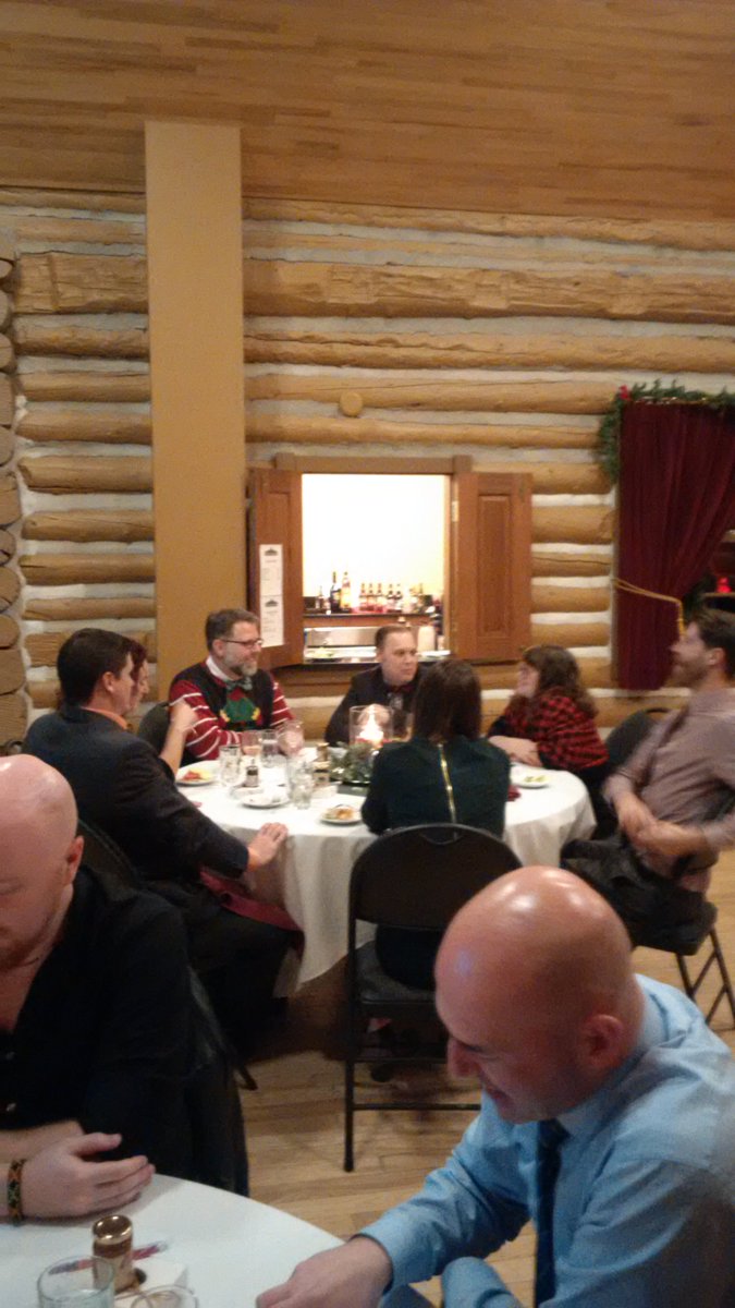 Ci2Christmas's tweet photo. They think they are so cool at the #ci2christmas party https://t.co/QveSjESXCR