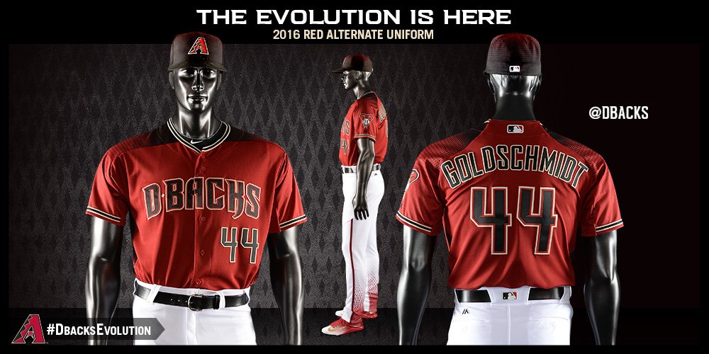 Arizona Diamondbacks on X: Introducing our new Sedona Red alternate  jersey, which will be worn at home and on the road. #DbacksEvolution   / X