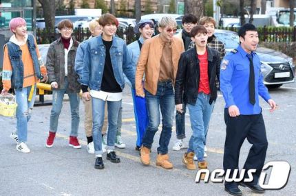 오늘 뮤뱅 출근길에서 응팔 패러디한 업텐션 | 인스티즈