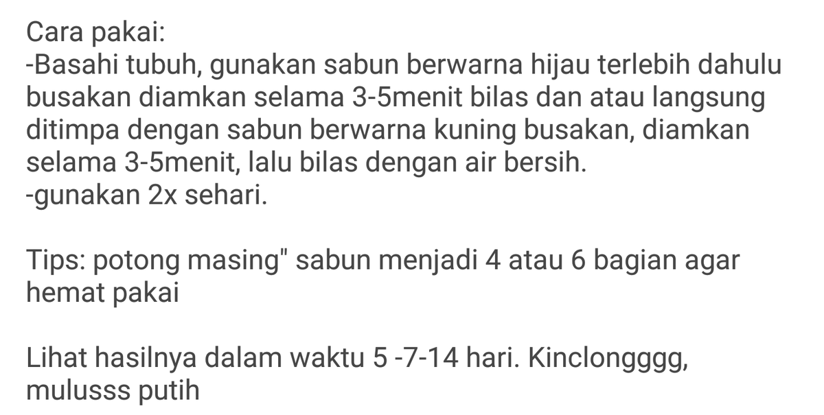 Melstuff_'s tweet image. Cara pakai sabun pontina. :