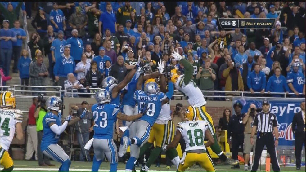 Happy Birthday Aaron Rodgers!!!! 

Packers with a 61-yard walk-off Hail Mary!!! 27-23 over Detroit! 