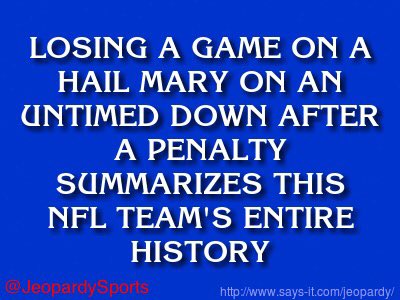 JeopardySports's tweet image. &quot;Who are: the Detroit Lions?&quot; #JeopardySports