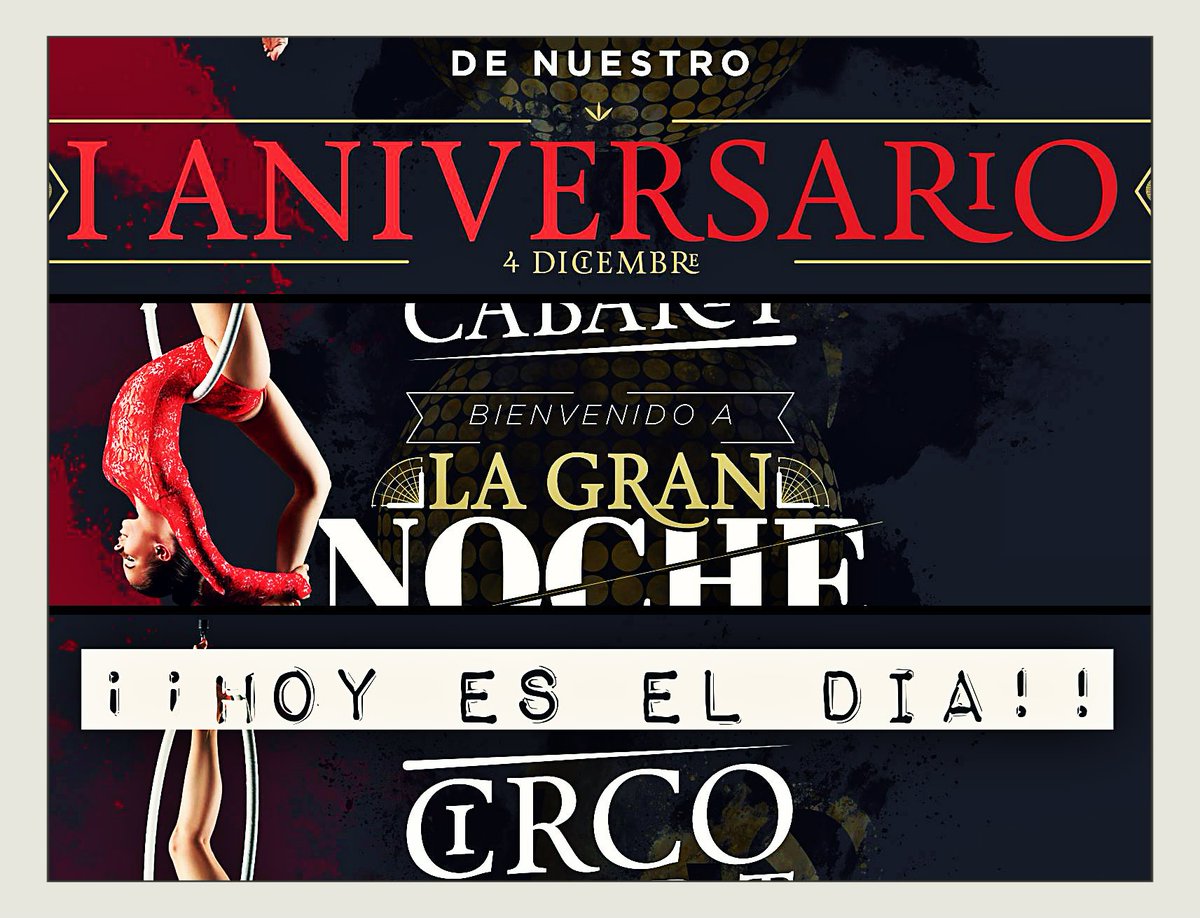 BoomBoomRoomGRX's tweet photo. ¡¡Llego el gran dia!! Esta noche celebramos nuestro 1º Aniversario desde las 22:30. Hoy la gran noche en #BBR. https://t.co/YFtLKXDBOs