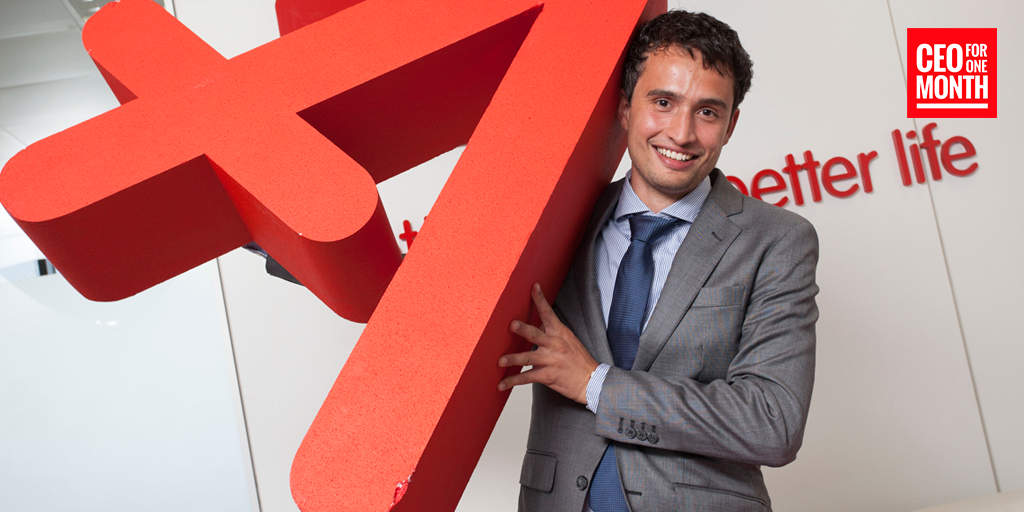 CEOfor1Month's tweet photo. What is the @AdeccoGroup DNA? @DickBoreel couldn't define it in any better way. #CEO1Month https://t.co/0e6KrGwjHI https://t.co/pAqGVcCWmR
