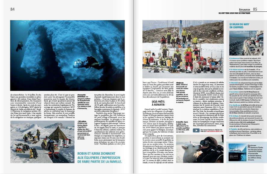 ZeppelinGeo's tweet photo. Belle parution pour #expedition @UnderThePole dans Voiles&amp;Voiliers- A retrouver en Kiosque ! https://t.co/rKHNcKZcTF https://t.co/bxaBpOxq5R