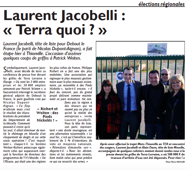 Jacobelli2015's tweet photo. « Ne confions pas la région à des rêveurs qui ne savent pas ou plus ce qu’est la réalité des entreprises ! » #ACAL https://t.co/WoTedgyrmO