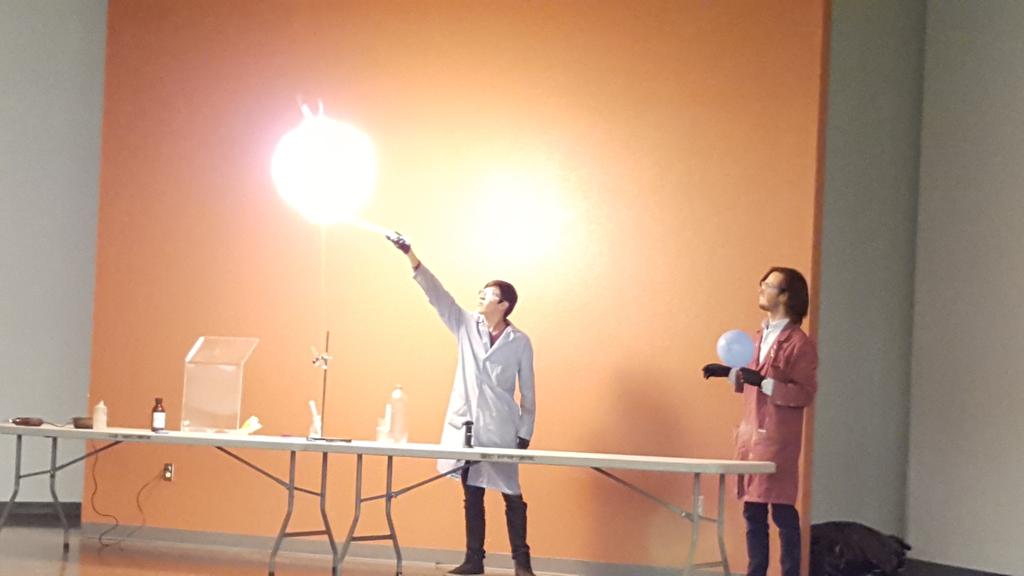 UTEP Chemistry Circus at STEAM Night!!