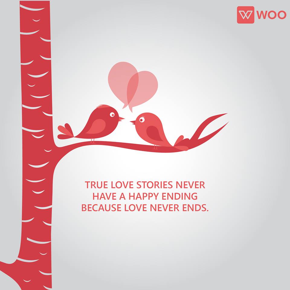 DateOnWoo's tweet photo. #Wooisms True love stories never have a happy ending because love never ends. #FindMagicFindLove https://t.co/4p9WKdUKOk