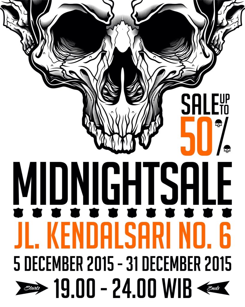 inspired27cloth's tweet image. Kami ingatkan kembali untuk "Midnightsale" dimulai besok di jam 19.00 - 22.00 WIB.