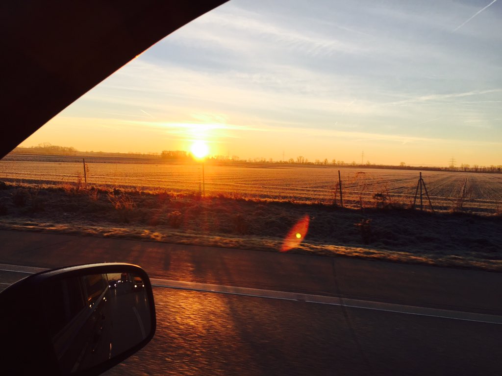 What a beautiful #sunrise