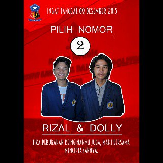 2 itu tangan,2 itu kaki,2 itu mata,2 itu telinga dan 2 itu rizal - dolly untuk perubahan IISIP lebih baik