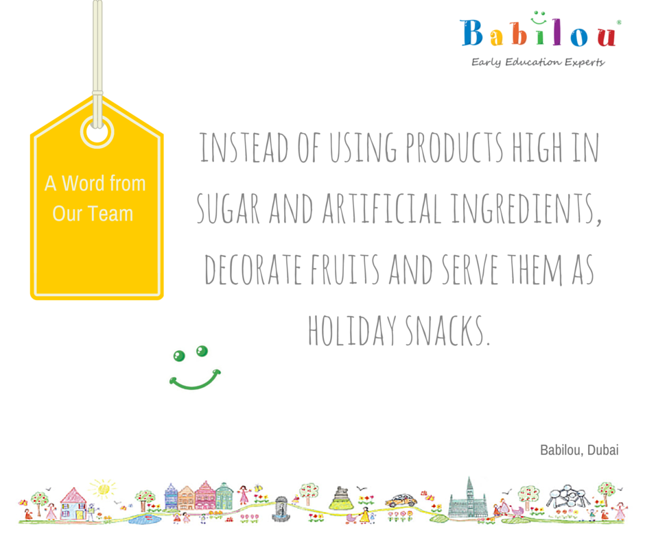 With the holiday season amongst us, it is important to maintain a healthy diet. 

#TogetherWeGrow