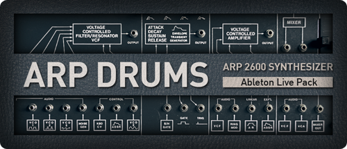 clustersound's tweet image. ARP Drums : 700 samples, tons of Devices. The most complete drum array based on the ARP 2600 goo.gl/hrQBJV
