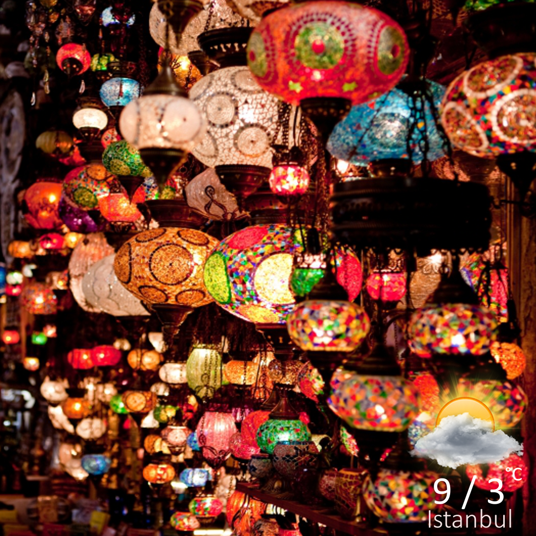 #hello from #ıstanbul The Grand #bazaar in Istanbul is one of the largest and oldest covered #Markets in the #world.