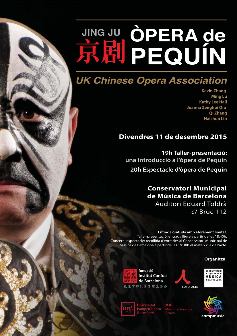 Live Chinese Traditional Music in Barcelona! CompMusic with <a href="/ConfuciBCN/">Fund. Institut Confuci Barcelona - FICB</a> <a href="/CasaAsia/">Casa Asia</a> buff.ly/1XxpvJi #jingju