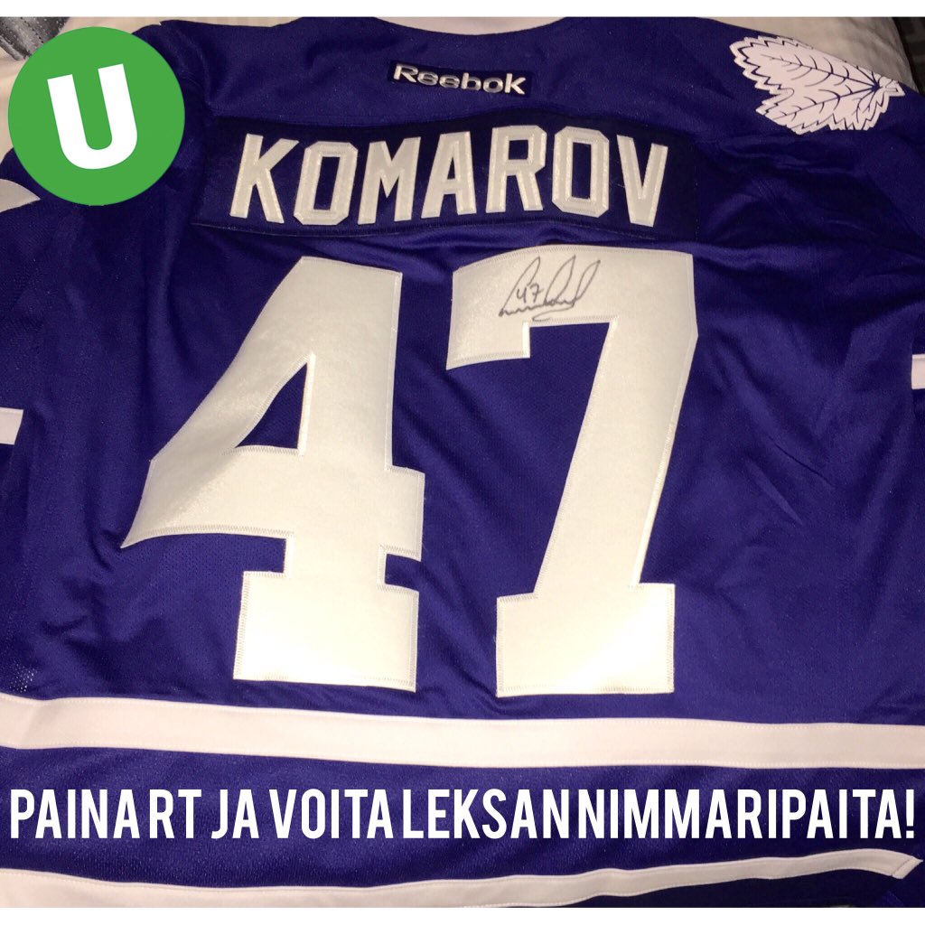 Laitetaa <a href="/UnibetFinland/">.</a> kanssa Toronto muistoa jakoo. Retwiittaa ja yks voittaa Leksan nimmaripaidan ma! #teamunibet