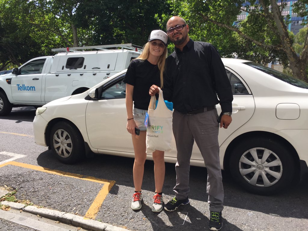 Francis_co's tweet photo. Just got a special delivery from @Uber_RSA and @SunglassHutSA - be quick or you'll miss it! #UberSUMMER #uber_rsa https://t.co/Jk5BFWlZYX