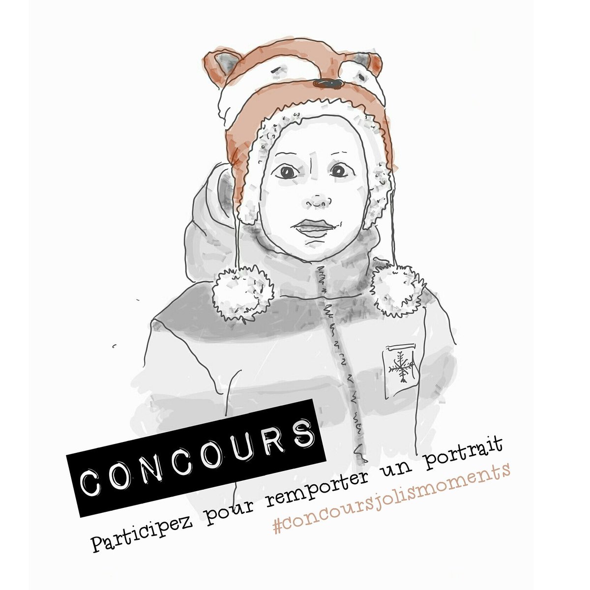 JolisMoments's tweet photo. Un portrait à gagner. Pour participer allez voir sur notre insta Jolismoments ou sur notre page FB Jolis Môments ! https://t.co/Nyf12NwFIr