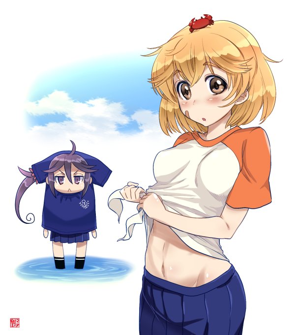 #みなさんの艦これネタ絵見せてください 
ぜんぜんなかった 