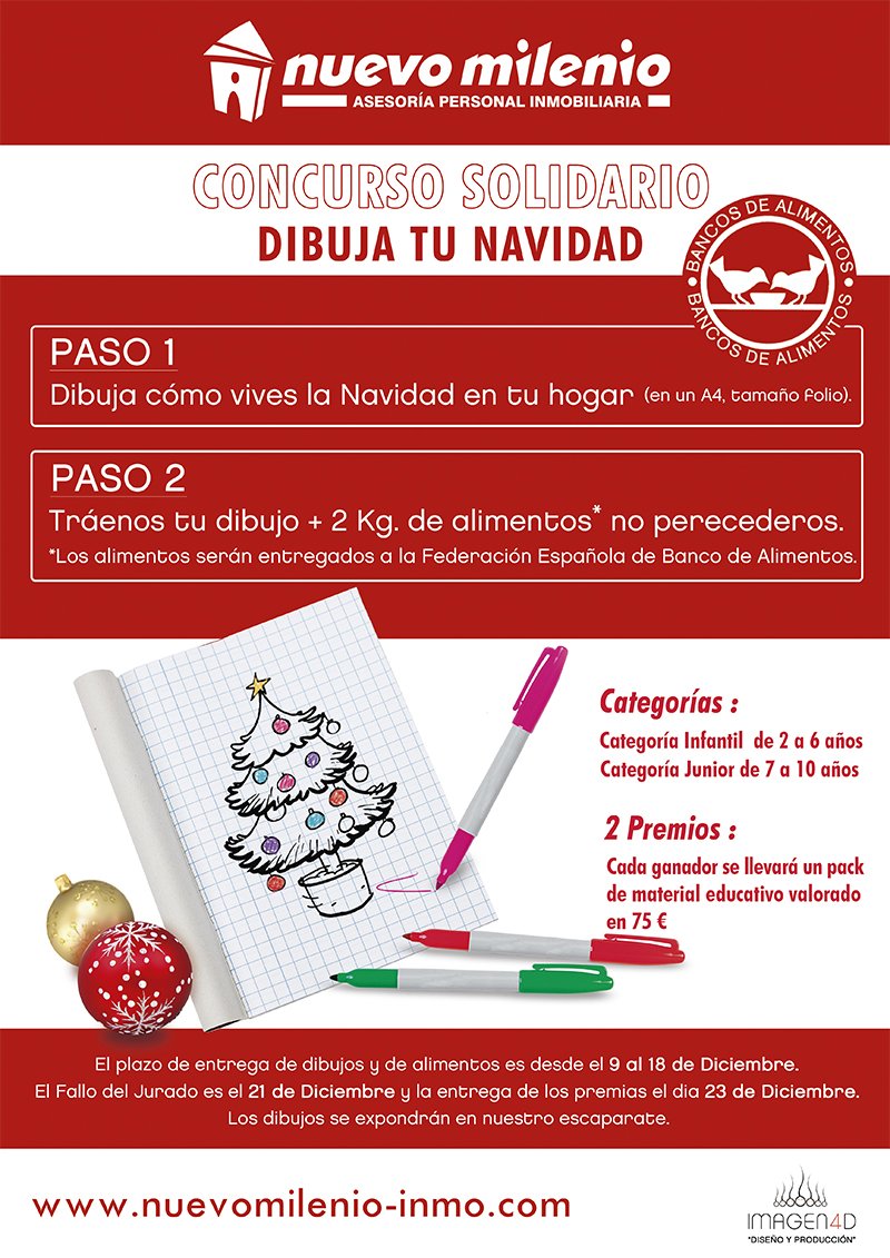 milenioinmo's tweet photo. Tus niños pueden ayudar a otros esta #NAVIDAD #ConcursoSolidario #Alcorcón :) https://t.co/meOP9fi8D8 https://t.co/FILqn6yqeD