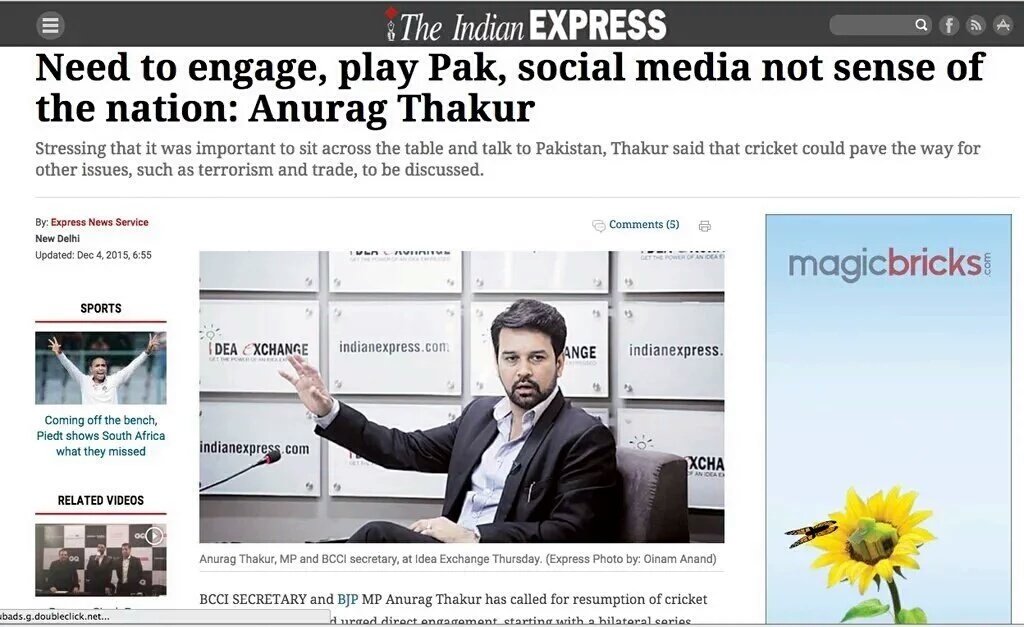 Time to Show the Strength &amp; Power of Social Media to <a href="/ianuragthakur/">Anurag Thakur</a> <a href="/PMOIndia/">PMO India</a> <a href="/Swamy39/">Subramanian Swamy</a> 
#ShameOnAnuragThakur