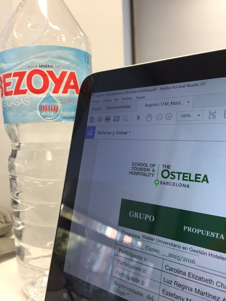 Para acabar la semana en <a href="/ostelea/">Ostelea</a> , inscripción de TFM. <a href="/esj/">Enrique San Juan - IA - Comunicación Digital</a> #ESJOST